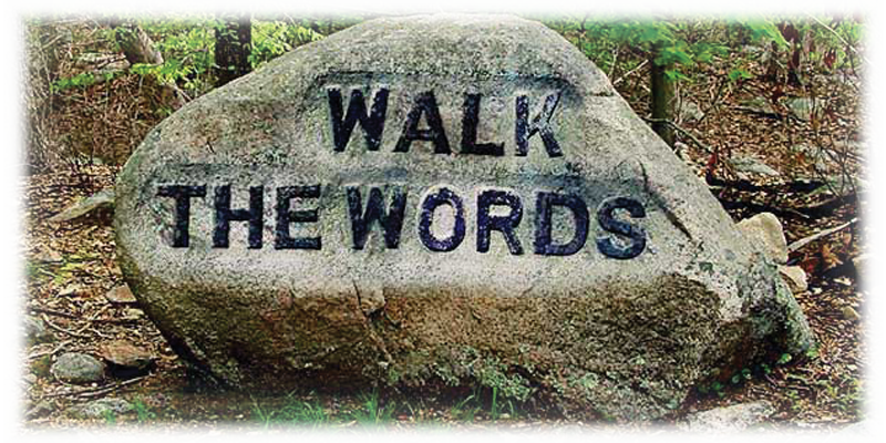 Walk the Words rock
